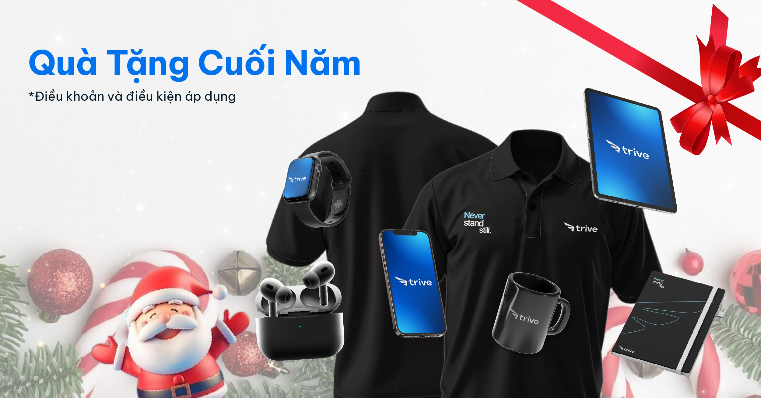 Tận hưởng Cuối Năm Thịnh Vượng với Chương Trình Tặng Quà Đặc Biệt từ Trive!