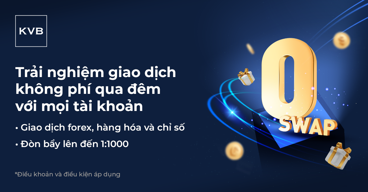 Giao dịch không phí Swap - Miễn phí qua đêm cho mọi tài khoản!