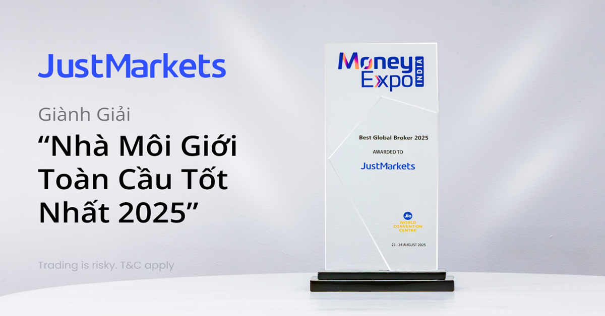 JustMarkets Giành Giải “Nhà Môi Giới Toàn Cầu Tốt Nhất 2025” tại MEI 2025