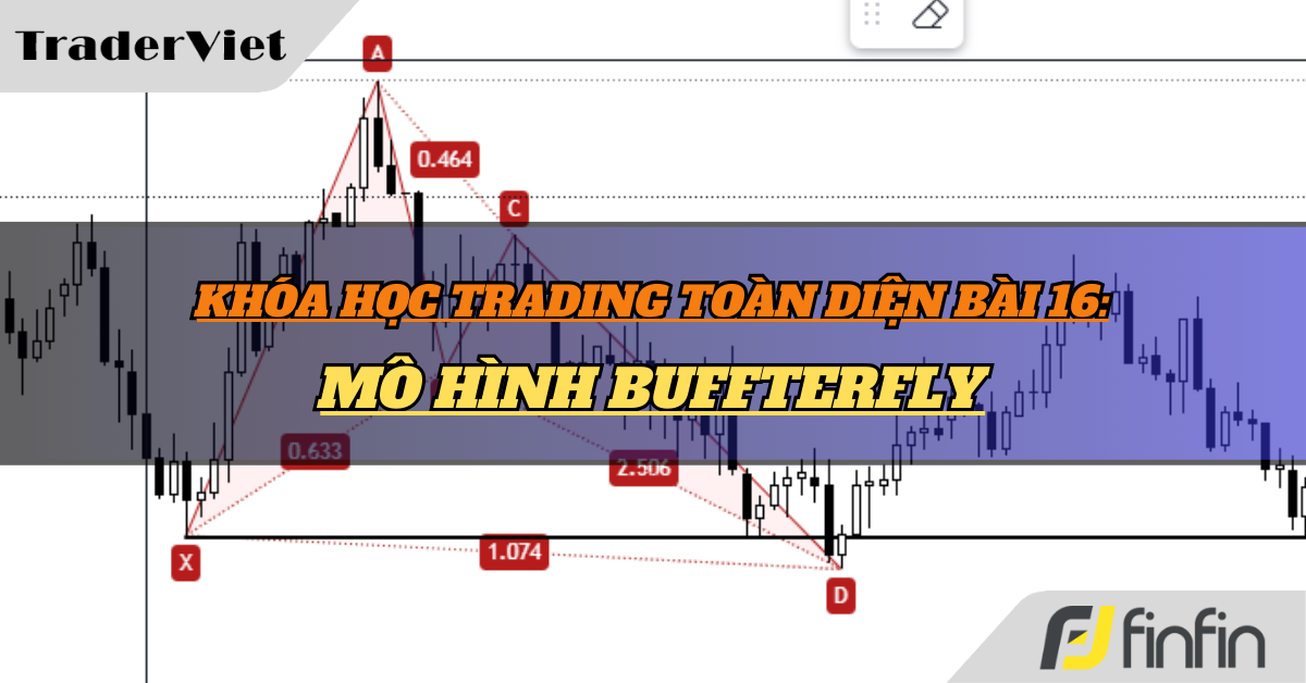 Khóa học Trading toàn diện Bài 16: Mô hình Butterfly