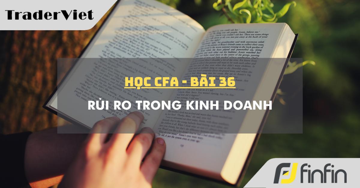 Học CFA (bài 36): Rủi ro trong kinh doanh