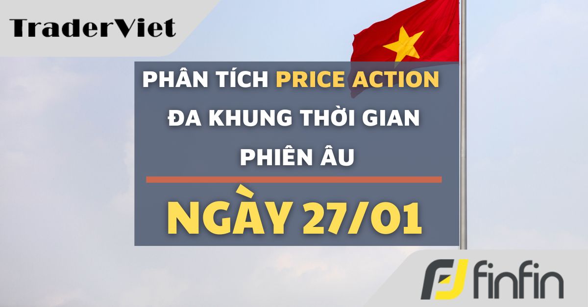 Phân tích Forex và Dầu hôm nay (27/01) - Phiên Âu - Phân tích Price action Đa khung thời gian
