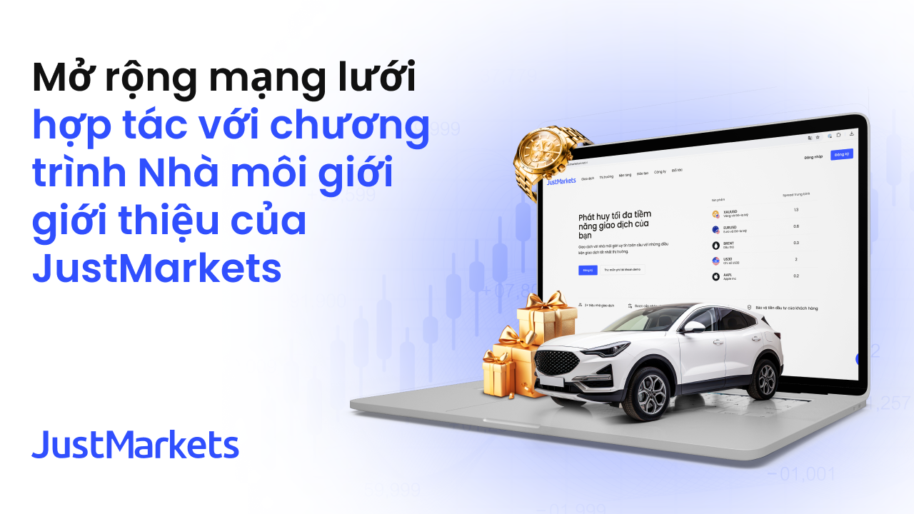 Mở rộng mạng lưới hợp tác với chương trình Nhà môi giới giới thiệu của JustMarkets