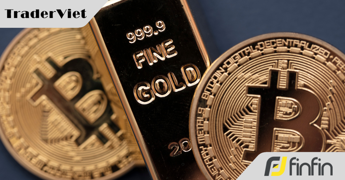 Bitcoin đang bị Vàng bỏ xa