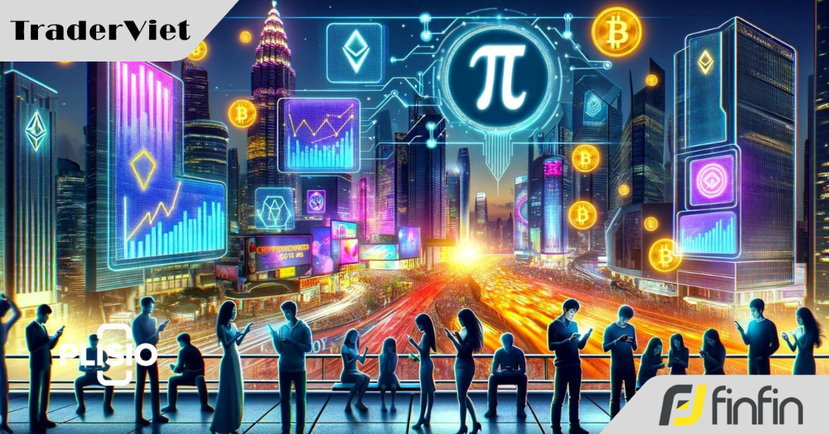Tiền ảo Pi Network "tung nóc" theo Bitcoin, các hội nhóm lại rần rần