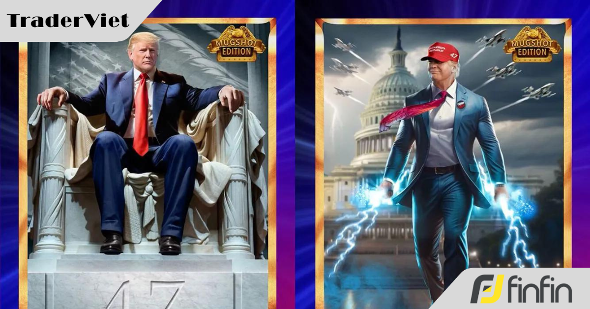 Tin nóng tài chính đầu ngày 27/08 - Ông Trump đã trở thành người ủng hộ tiền điện tử sau khi mê mẩn các NFT của chính mình