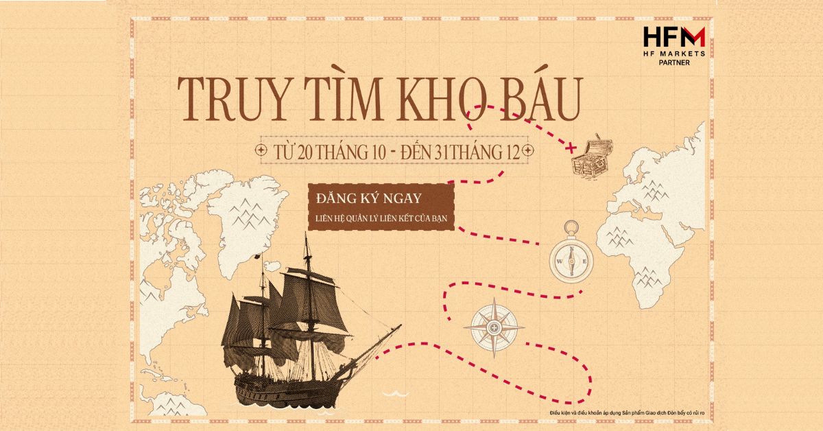 Săn Kho Báu 2,300 USD Cùng HFM