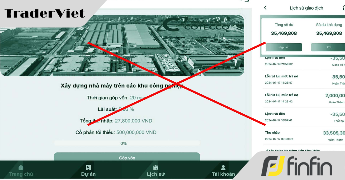 Hứa trả lãi suất khủng...theo phút, nhiều người sập bẫy "tập đoàn xây dựng hàng đầu Việt Nam"