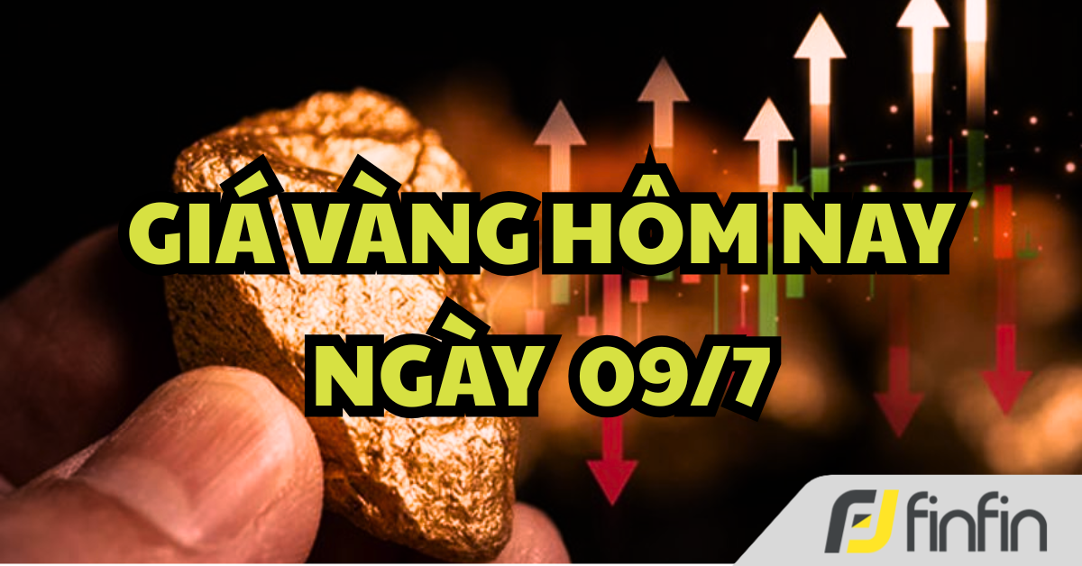 Giá vàng hôm nay ngày 09/7: Bất ngờ lao dốc, mất ngưỡng giá quan trọng