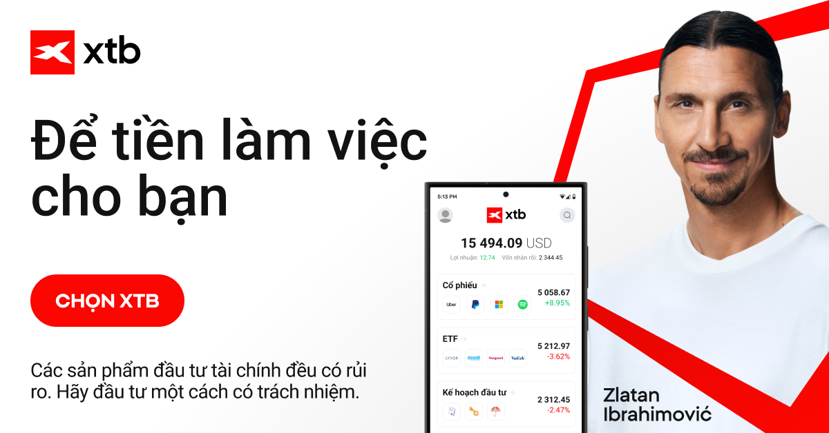 XTB - Đối tác giao dịch đáng tin cậy
