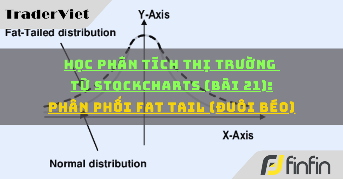 Học phân tích thị trường từ Stockcharts (Bài 21): Phân phối Fat Tail (Đuôi béo)