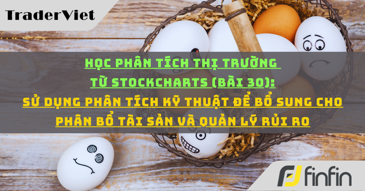 Học phân tích thị trường từ Stockcharts (Bài 30): Sử dụng Phân tích kỹ thuật để bổ sung cho Phân bổ tài sản và Quản lý rủi ro