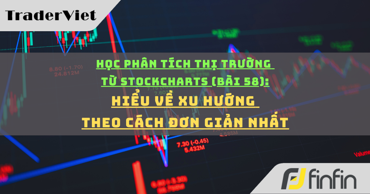 Học phân tích thị trường từ Stockcharts (Bài 58): Hiểu về Xu hướng theo cách đơn giản nhất