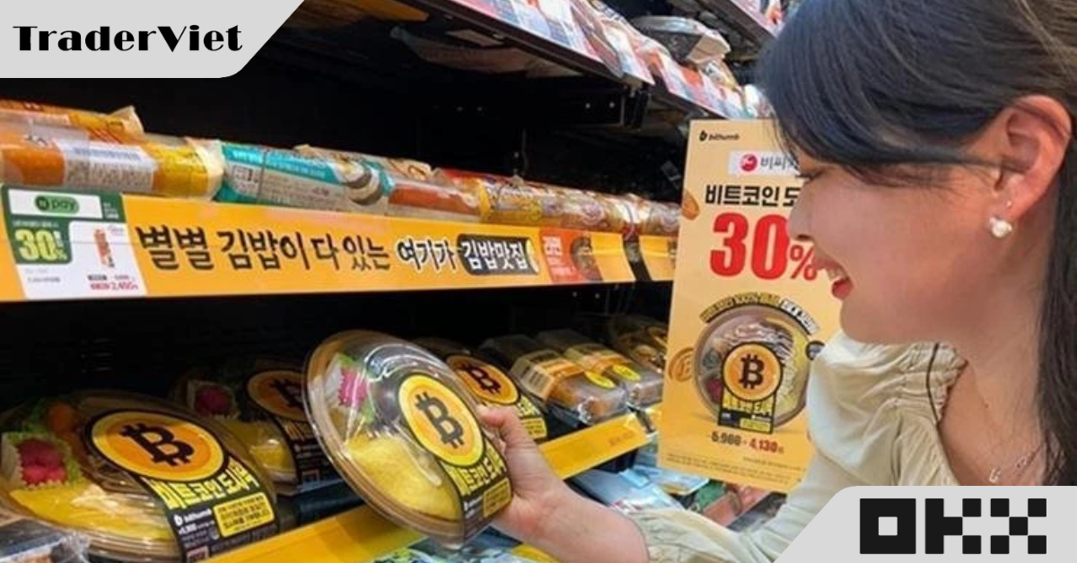 Một siêu thị bán cơm tặng kèm Bitcoin