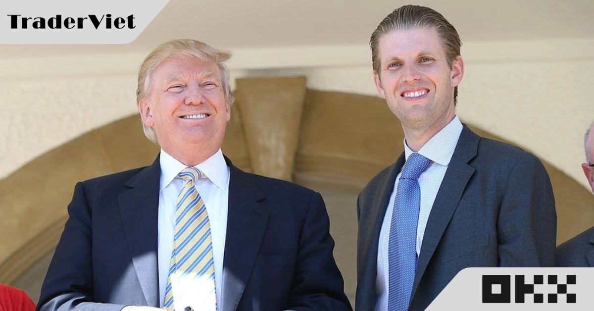 Ông Trump "điều" con trai dự hội nghị Bitcoin