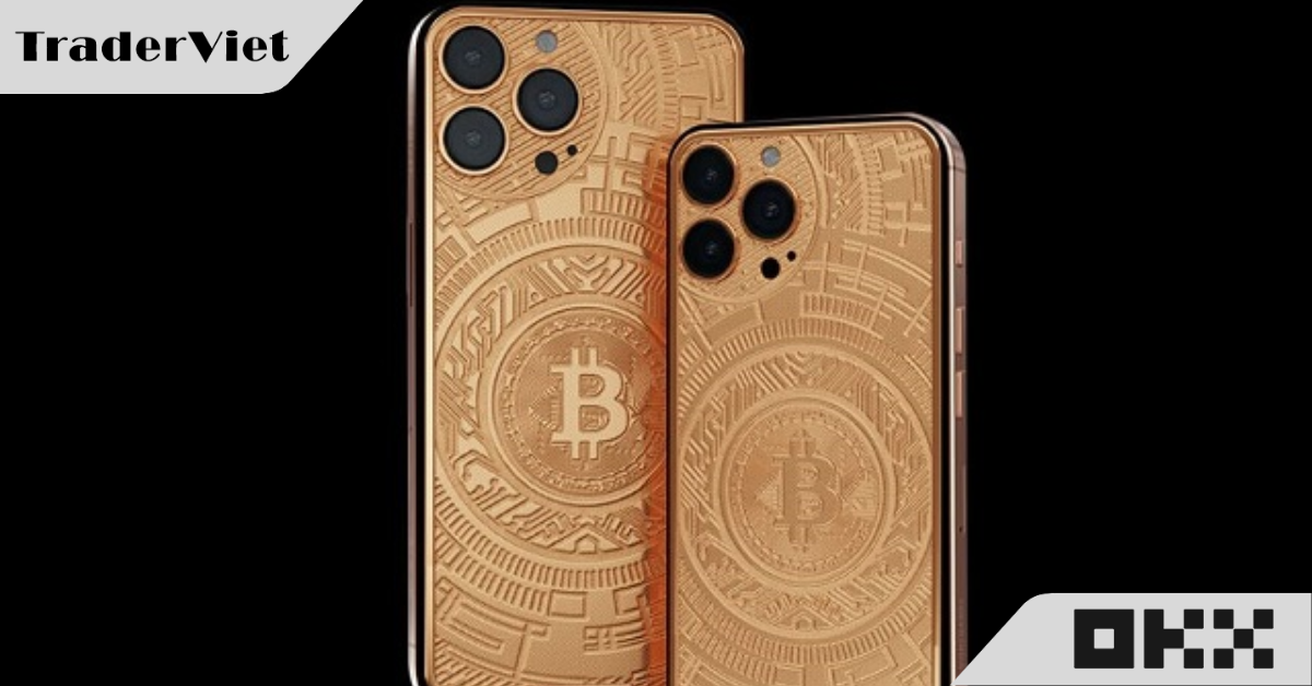 IPhone 16 Pro dát vàng 24K lấy cảm hứng từ Bitcoin ra mắt