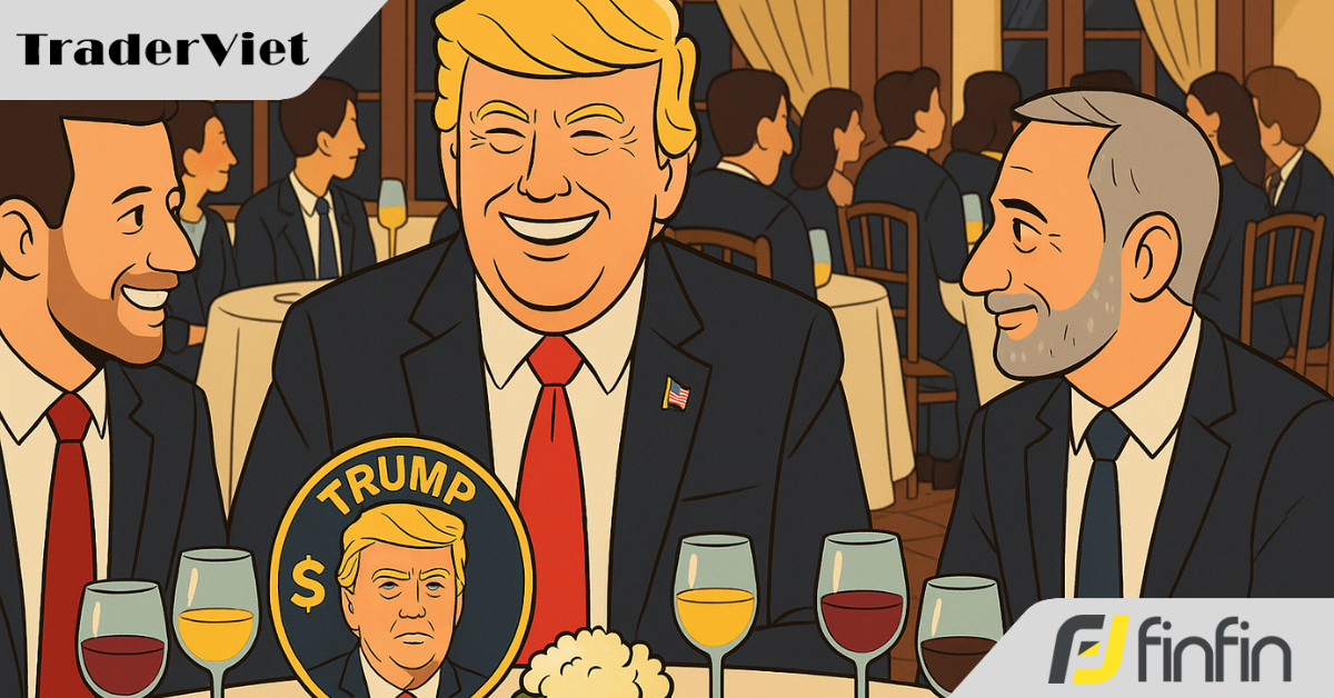 Bên trong bữa tiệc 'meme coin' xa hoa của ông Trump