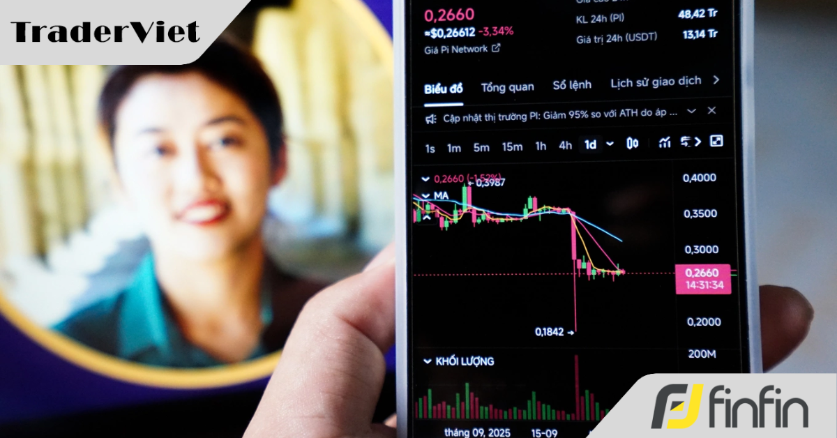 Nhà đồng sáng lập xuất hiện không 'cứu' nổi giá Pi Network