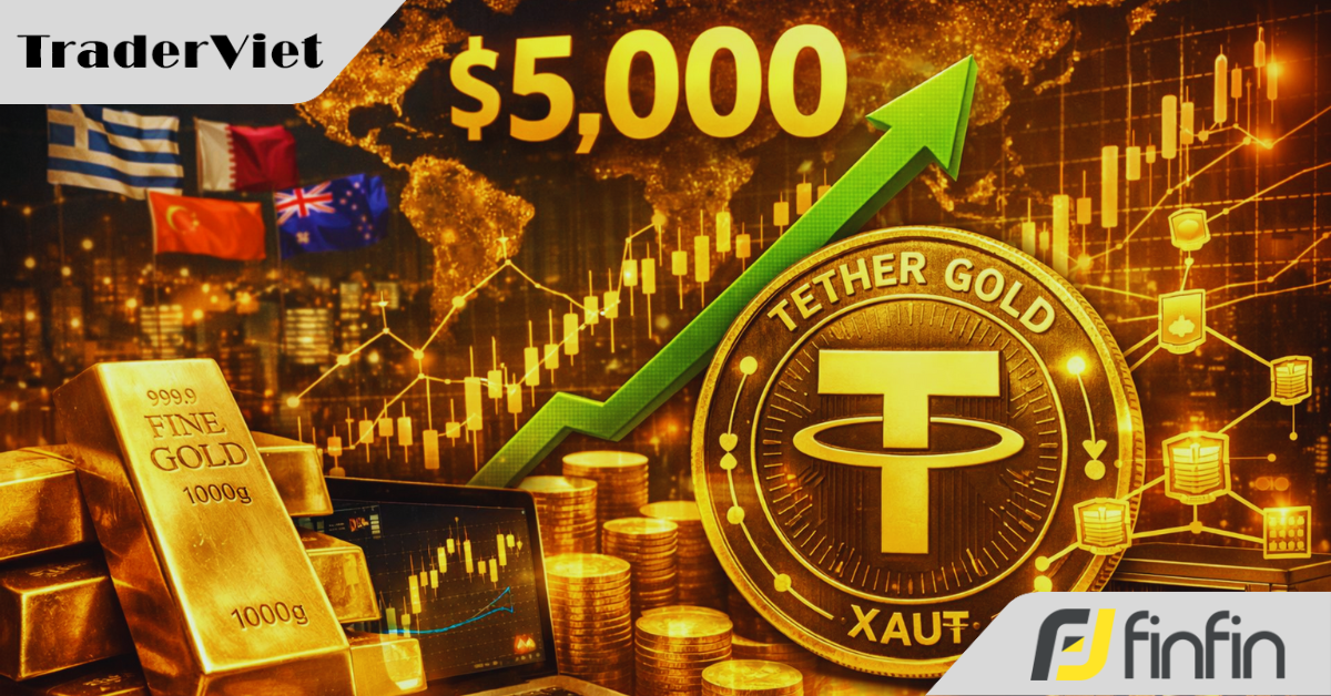 Công ty phát hành stablecoin lớn nhất thế giới vừa mua 27 tấn vàng