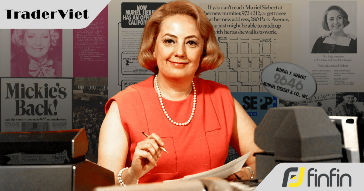 Muriel Faye Siebert: Bóng hồng "phá đảo" Phố Wall và 3 bài học xương máu dành cho anh em trader