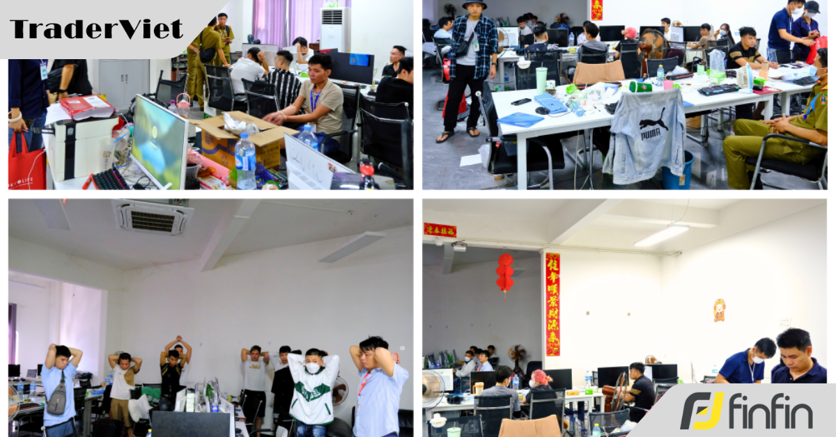 Phá đường dây lừa đảo tài chính tại Tam giác vàng, bắt 155 người Việt