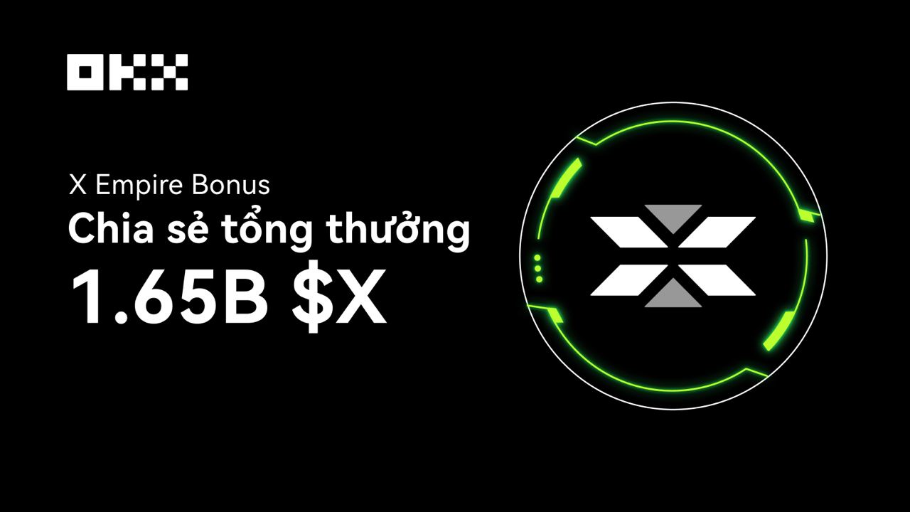 OKX Khởi Chạy Chiến Dịch Thưởng "X Empire" với Giải Thưởng 1,65 Tỷ $X Token