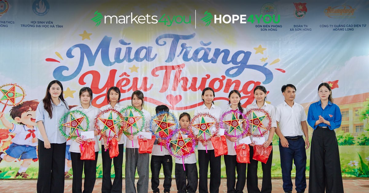 Hope4You mang “Mùa Trăng Yêu Thương” đến với Trường TH CS&PT Sơn Hồng
