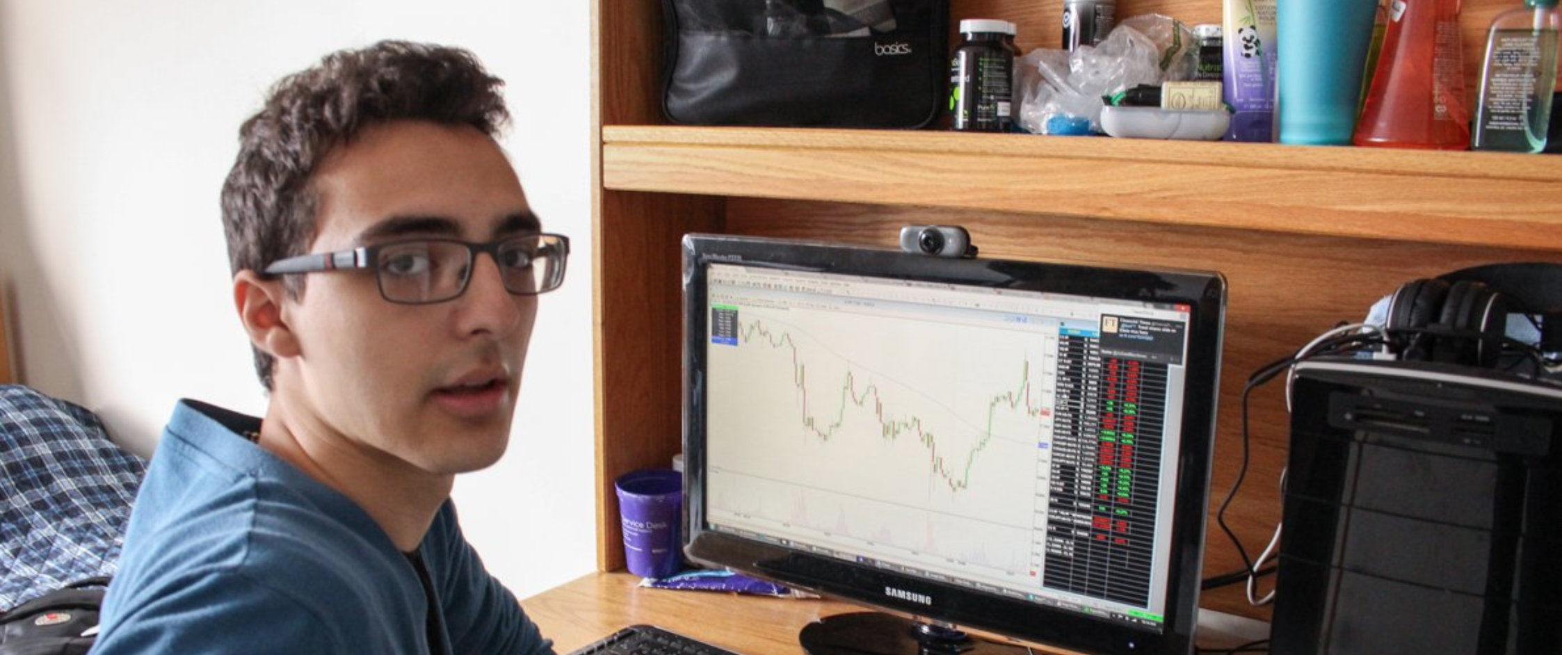 Trader 20 tuổi bỏ học lập quỹ đầu tư ở Mỹ