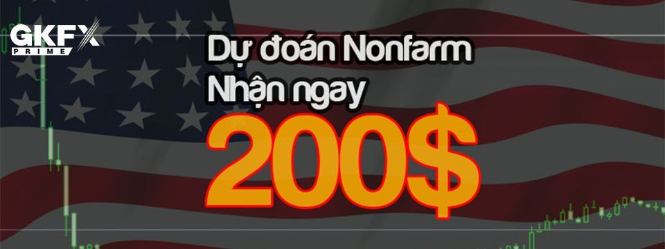 Dự đoán chỉ số Nonfram nhận ngay 200$ tiền mặt cùng GKFXPrime