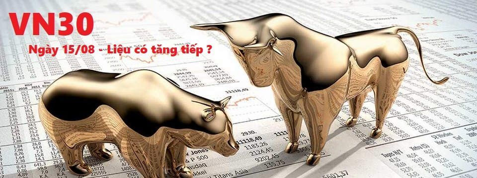 Phân tích phái sinh VN30 - Ngày 15/08 - Liệu có tăng tiếp ?