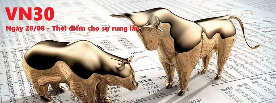 Phân tích phái sinh VN30 - Ngày 28/08 - Thời điểm cho sự rung lắc