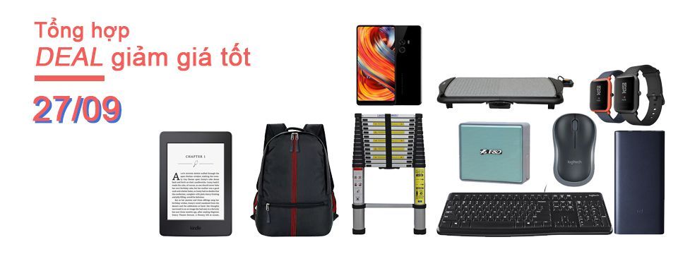 Tổng hợp deal 27/09 – Rất nhiều phụ kiện công nghệ giảm giá tốt