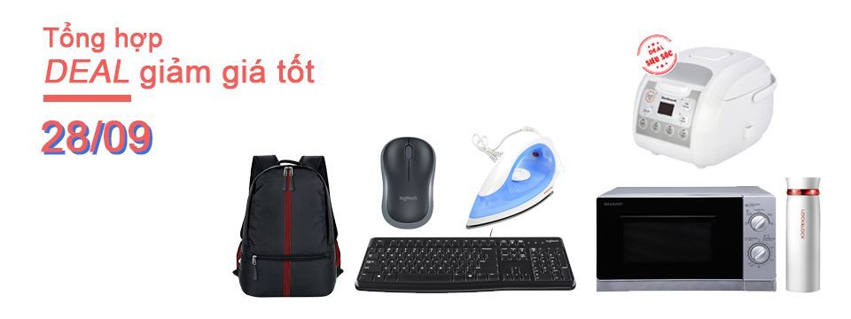 Tổng hợp deal 28/09 – Rất nhiều phụ kiện công nghệ giảm giá tốt