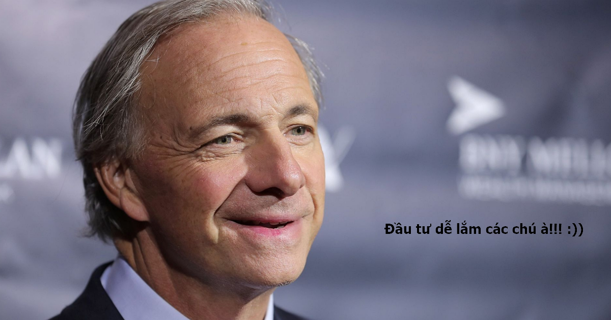 Tỷ phú Ray Dalio chia sẻ về công thức đơn giản dành cho những người mới đầu tư