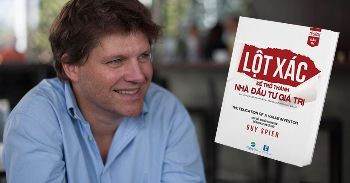 Sách Lột Xác Để Trở Thành Nhà Đầu Tư Giá Trị của Guy Spier, người từng ăn trưa với Warren Buffett