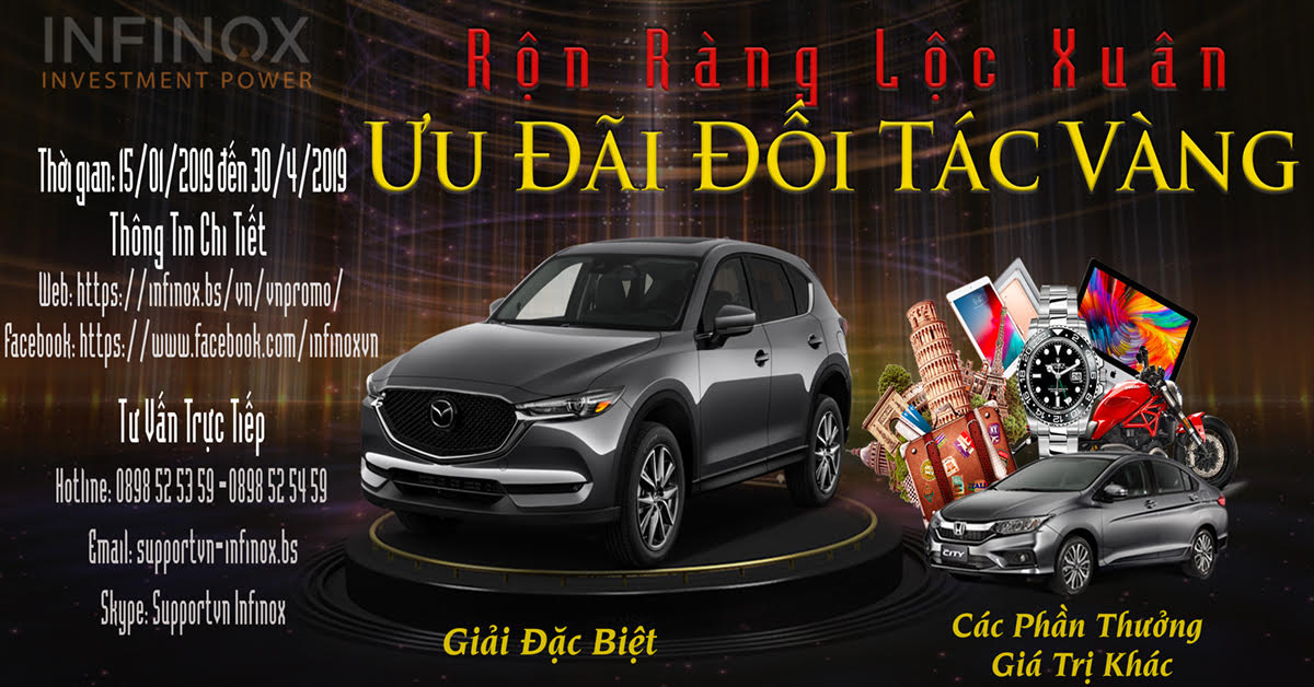 Rộn ràng lộc xuân – Ưu đãi đối tác vàng INFINOX