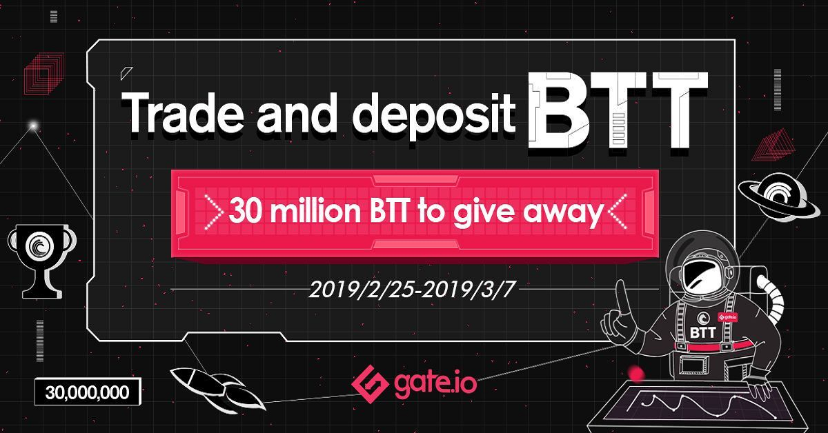 Cuộc thi nạp tiền, giao dịch BTT nhận thưởng 30 triệu BTT (tương đương gần 25,800 USDT)