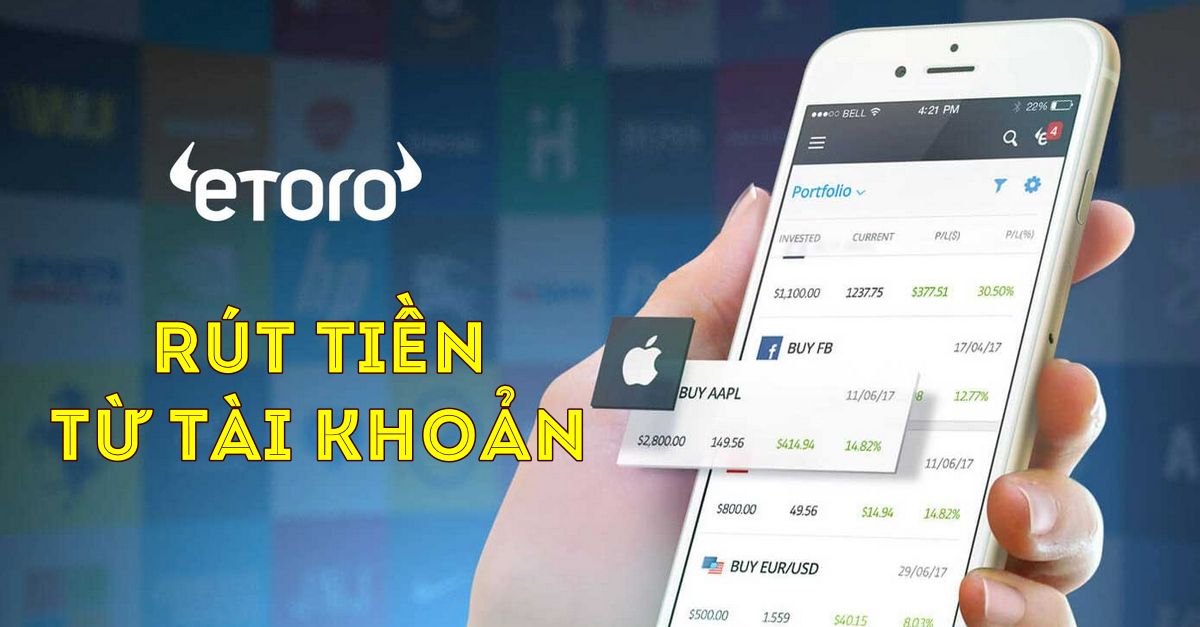 Hướng Dẫn Rút Tiền Từ eToro