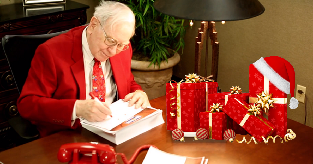 Tỷ phú Warren Buffett tặng quà gì cho gia đình trong dịp lễ vừa rồi? Bật mí: Có rất nhiều số 0!!!