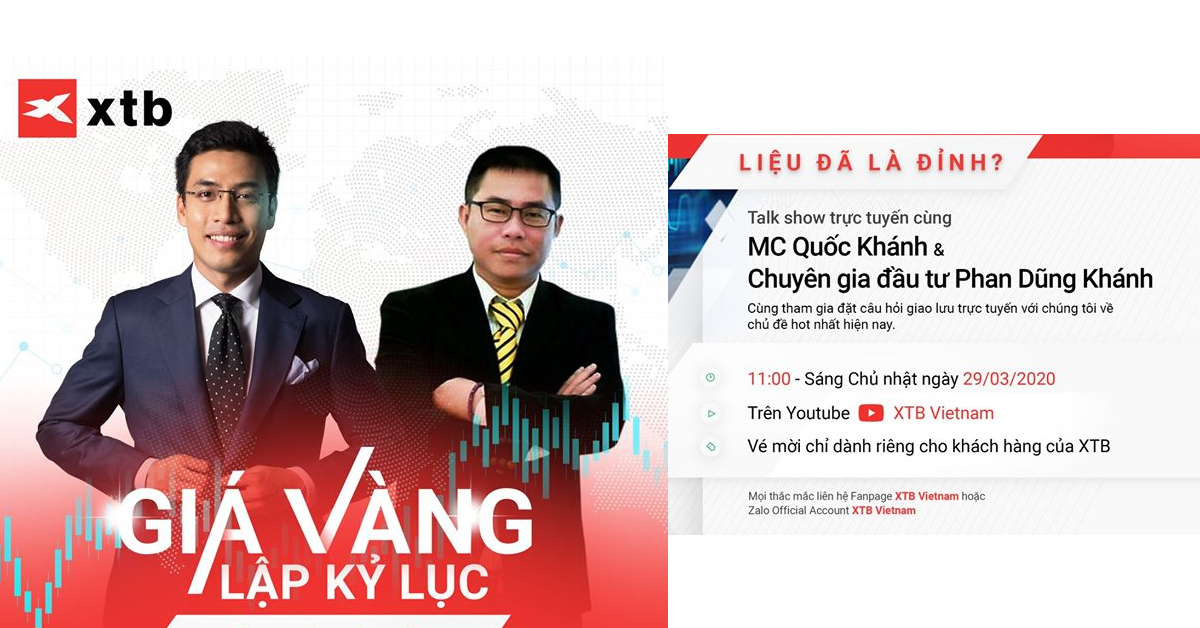 MC Quốc Khánh & Chuyên gia đầu tư Phan Dũng Khánh - Giá vàng lập kỷ lục, liệu đã là đỉnh?