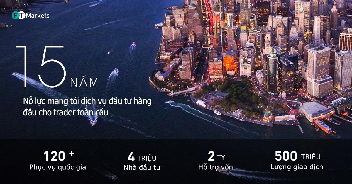 FT Markets nhận giải bạc châu Á Thái Bình Dương và Sàn đầu tư dịch vụ phát triển nhất