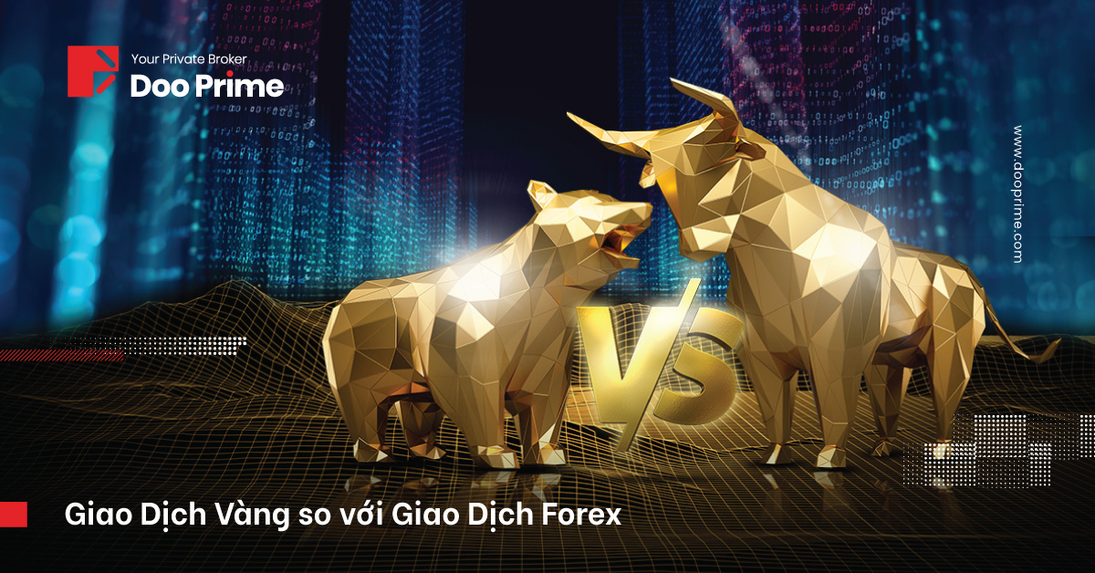 Giao Dịch Vàng so với Giao Dịch Forex