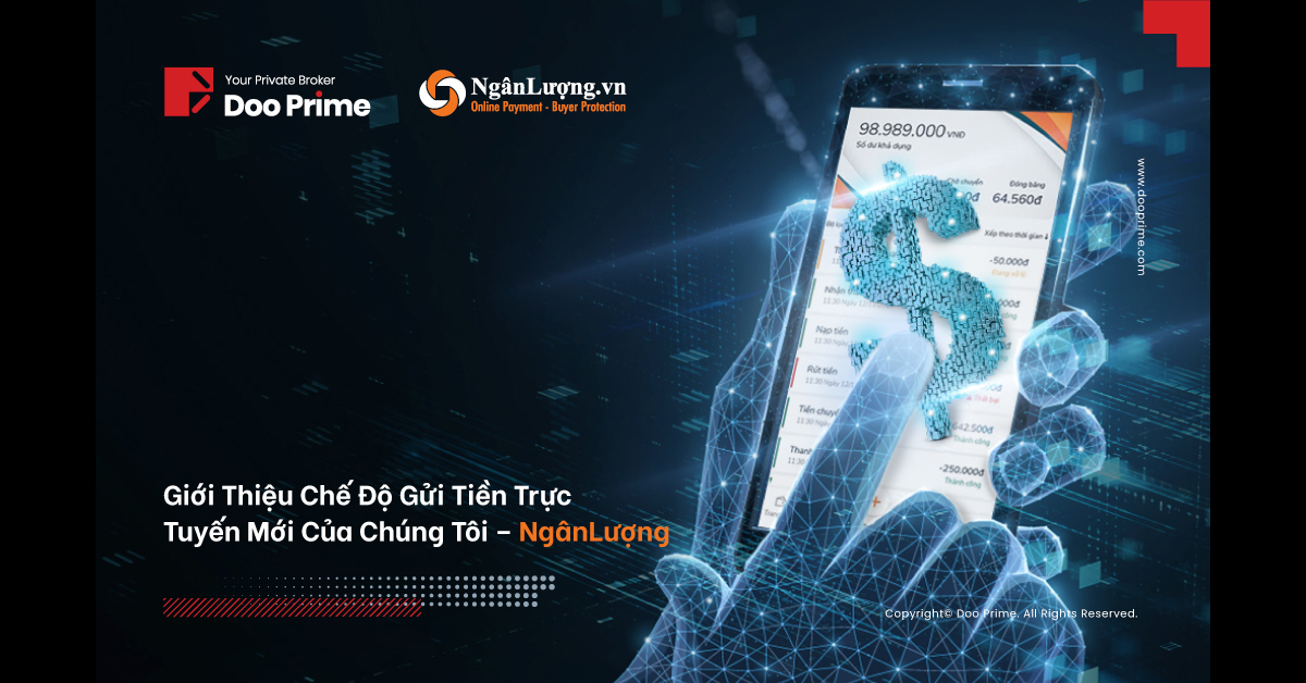 Giới Thiệu Phương Thức Nạp Tiền Trực Tuyến Mới Của Doo Prime – Ngân Lượng