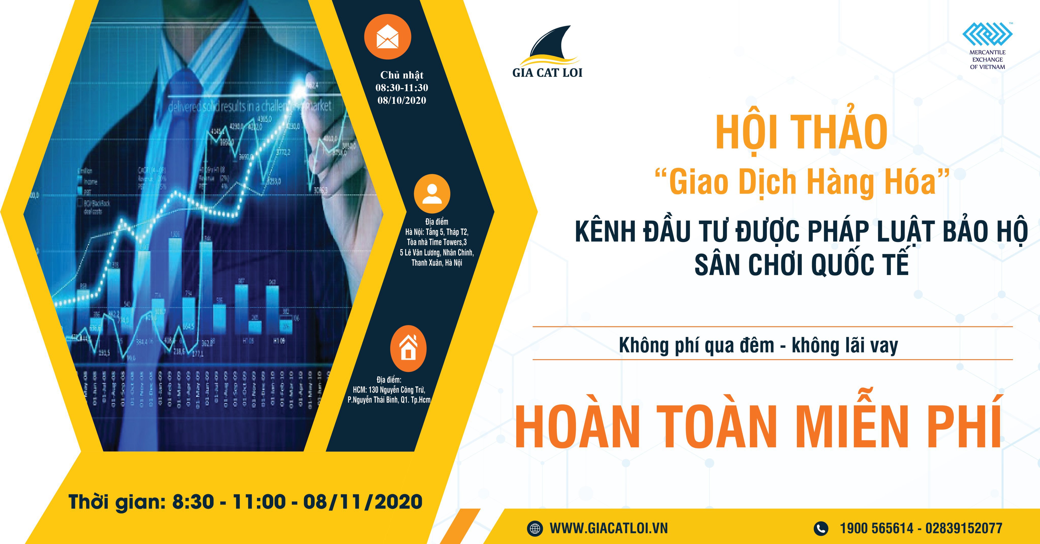 Chương trình Hội thảo "Kênh Đầu Tư Được Pháp Luật Bảo Hộ - Sân Chơi Quốc Tế"