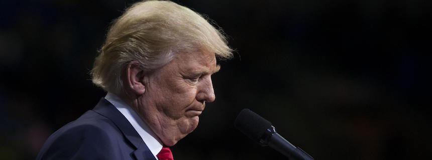 Truyền thông cho thấy Tổng thống Trump đang nằm trong vùng rất tiêu cực?