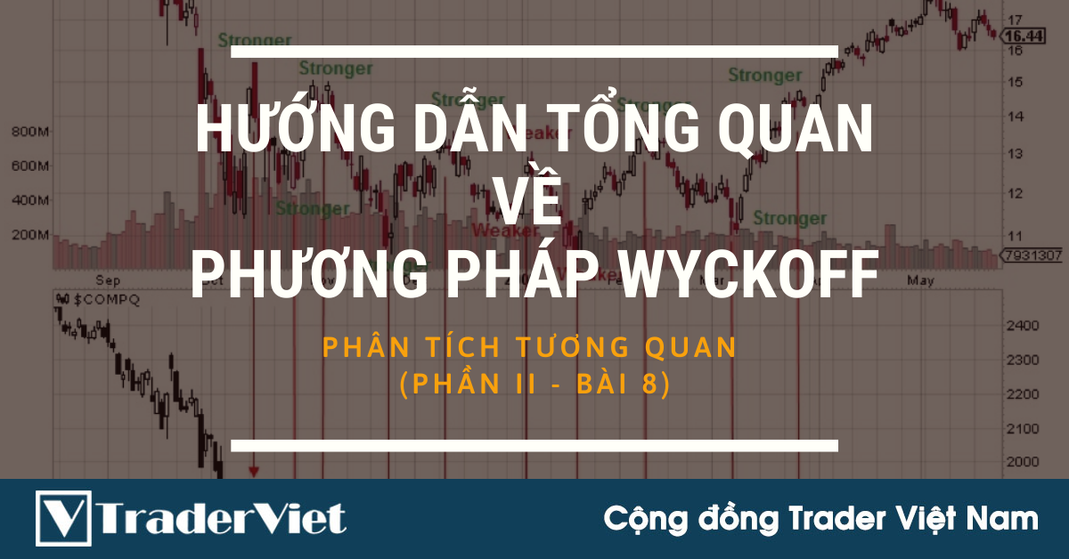 Hướng dẫn tổng quan về Phương pháp Wyckoff: Phân tích TƯƠNG QUAN (Phần II - Bài 8)