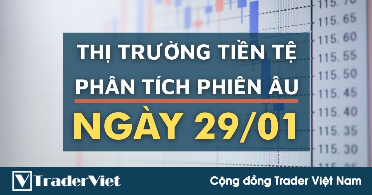 Phân tích Forex phiên Âu ngày 29/01 - Một số mô hình và vùng giá cần lưu ý