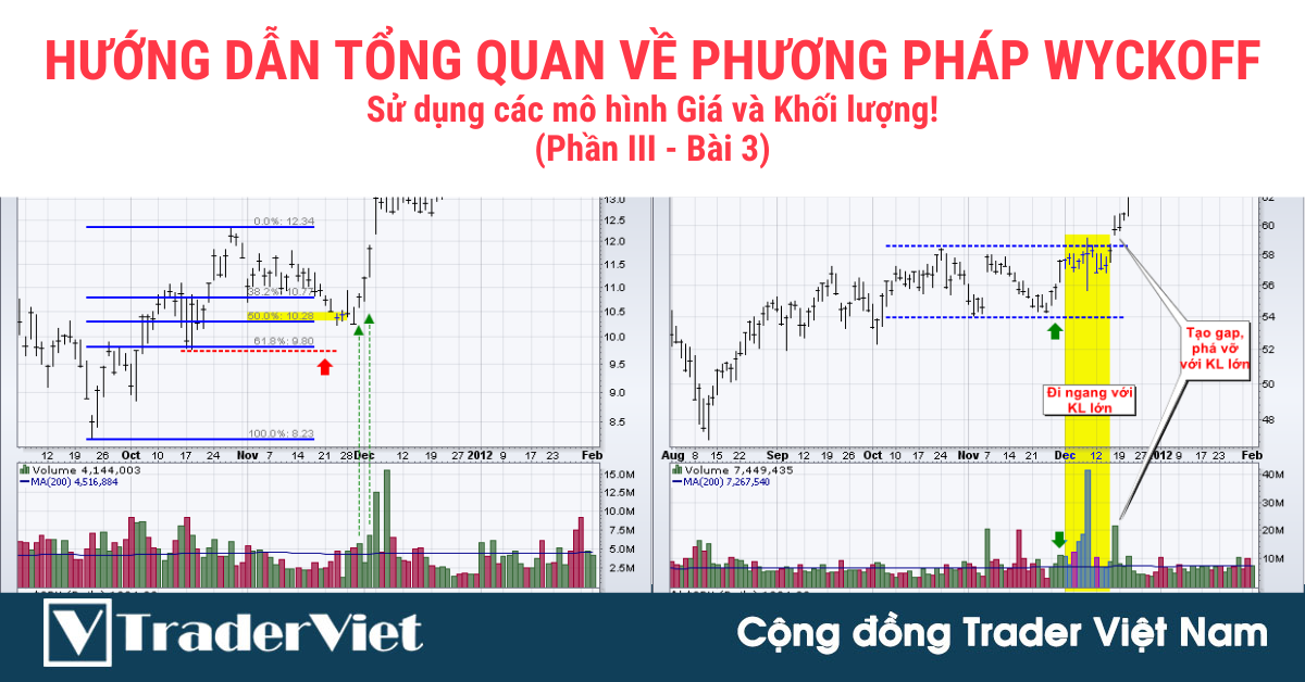 Hướng dẫn tổng quan về Phương pháp Wyckoff: Sử dụng các mô hình Giá và Khối lượng! (Phần III - Bài 3)
