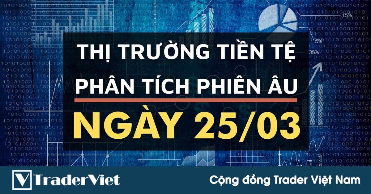 Phân tích Forex phiên Âu ngày 25/03 - Một số mô hình và vùng giá cần lưu ý