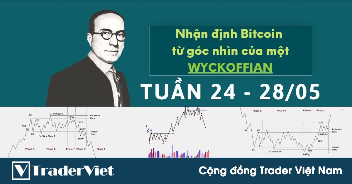 Nhận định Thị Trường theo phương pháp Wyckoff - Tuần 24-28/5: Góc nhìn từ một Wyckoffian